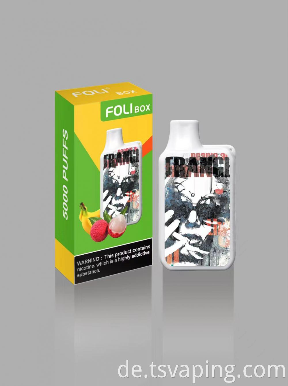 Foli Disposable Vape 5000 Puffs